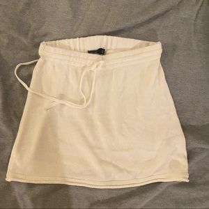 Glassons small cream/white knit skirt
